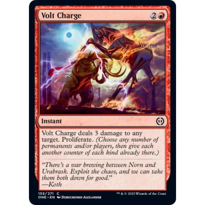 Volt Charge | Phyrexia: All Will Be One