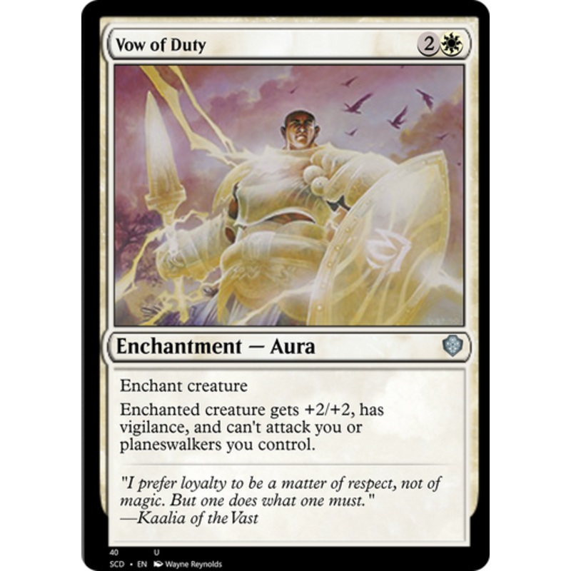 Vow of Duty | Starter Commander Decks