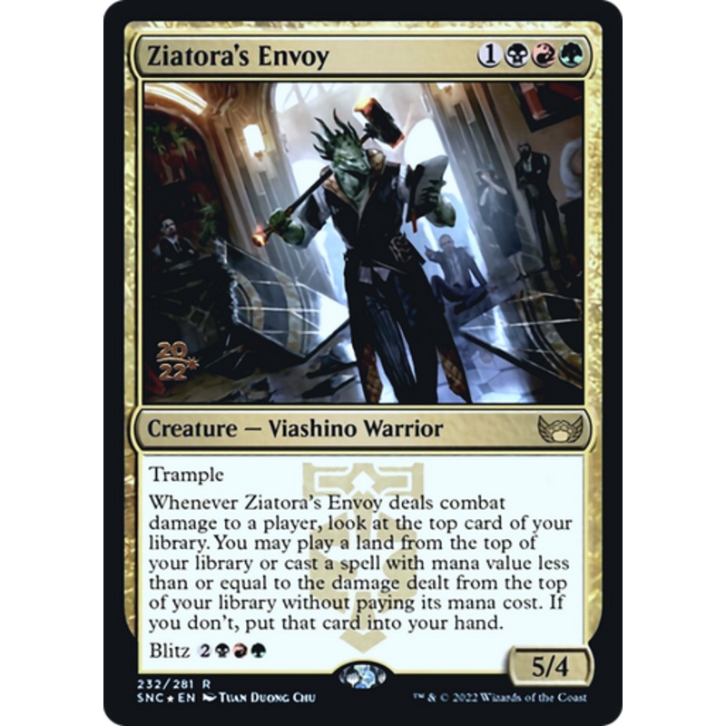 Ziatora's Envoy (Prerelease foil) | Streets of New Capenna