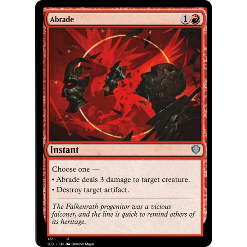 Abrade | Starter Commander Decks