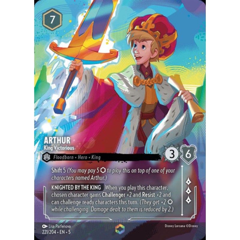 Arthur - King Victorious (Enchanted Rare)