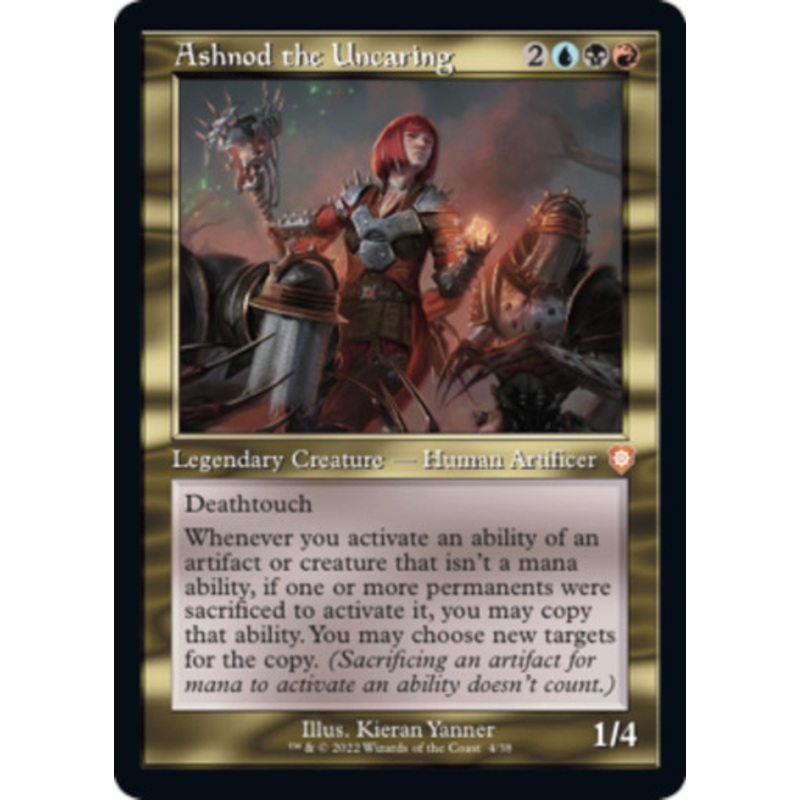 Ashnod, the Uncaring (Retro Frame) | The Brothers' War Commander
