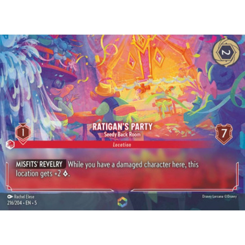 Ratigan's Party - Seedy Back Room (Enchanted Rare)