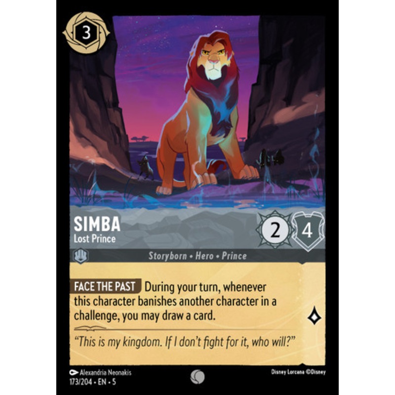 Simba - Lost Prince (Foil)