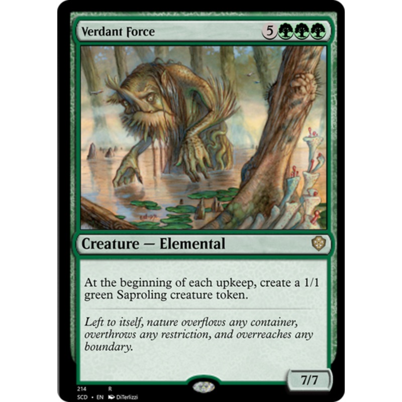 Verdant Force | Starter Commander Decks