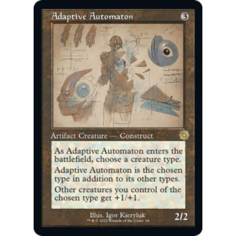 Adaptive Automaton (Schematic Art) | The Brothers' War Retro Artifacts