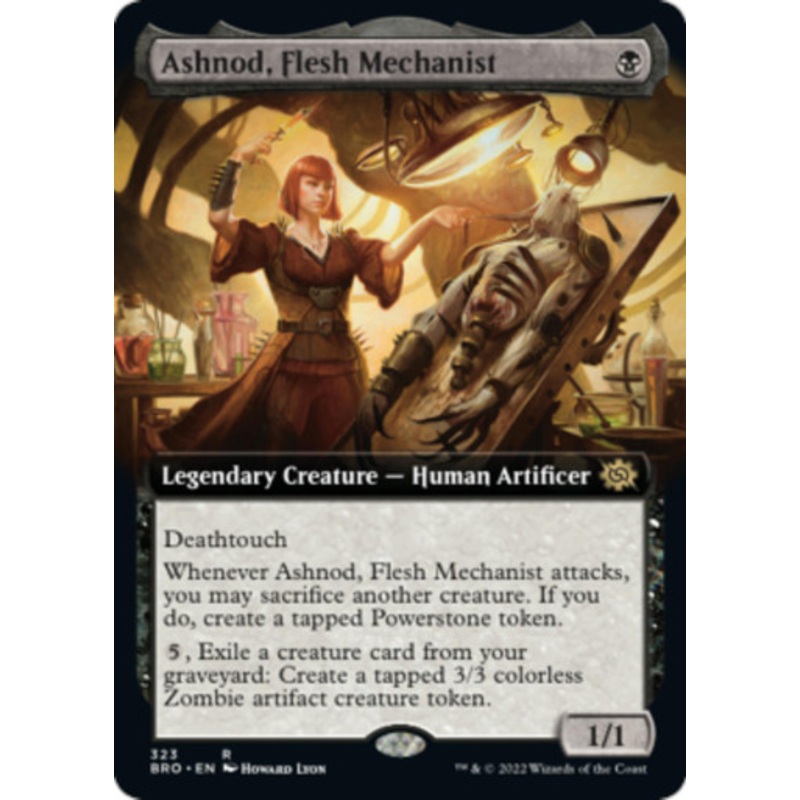 Ashnod, Flesh Mechanist (Extended Art) | The Brothers' War
