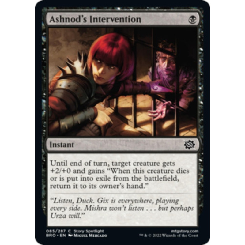 Ashnod's Intervention | The Brothers' War