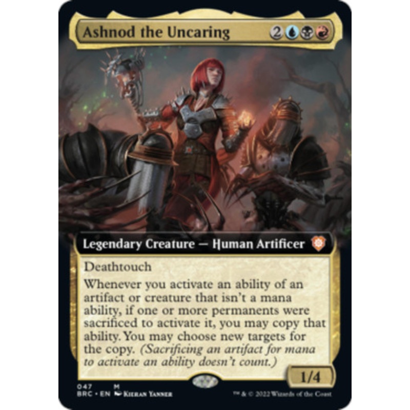 Ashnod, the Uncaring (Extended Art) | The Brothers' War Commander