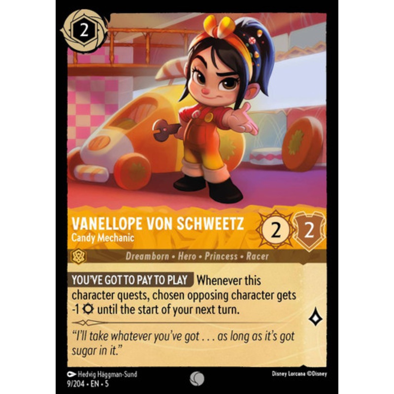 Vanellope von Schweetz - Candy Mechanic