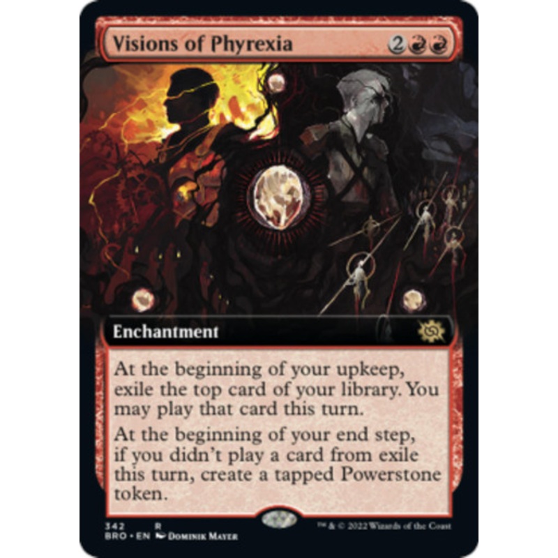 Visions of Phyrexia (Extended Art) | The Brothers' War