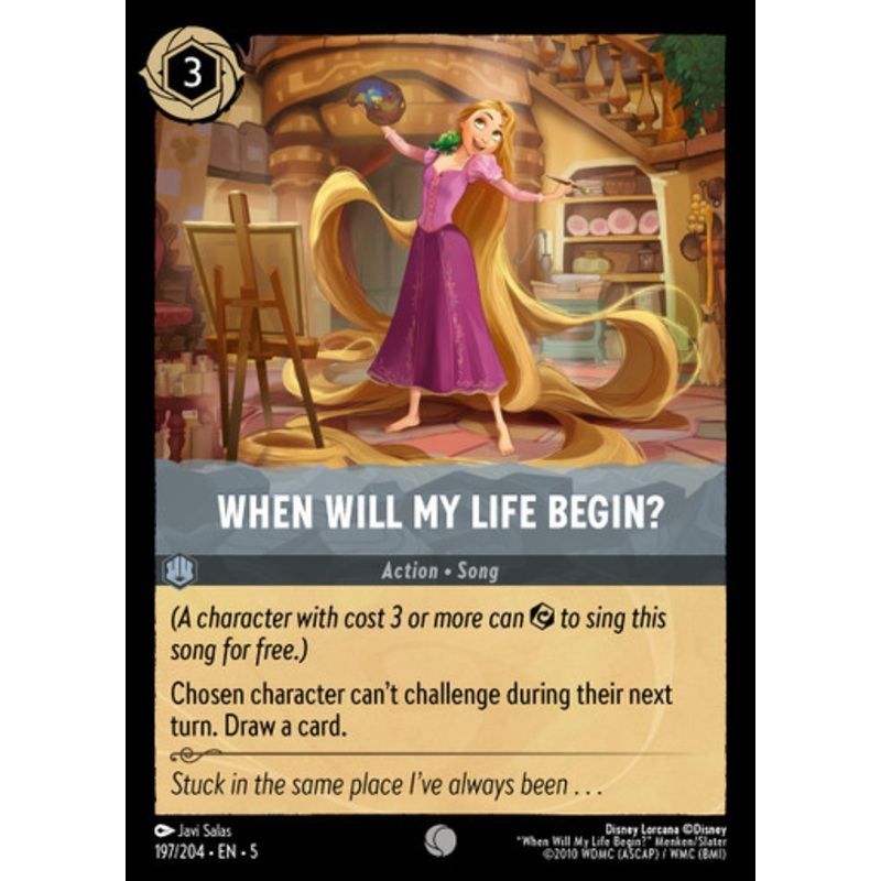 When Will My Life Begin? (Foil)