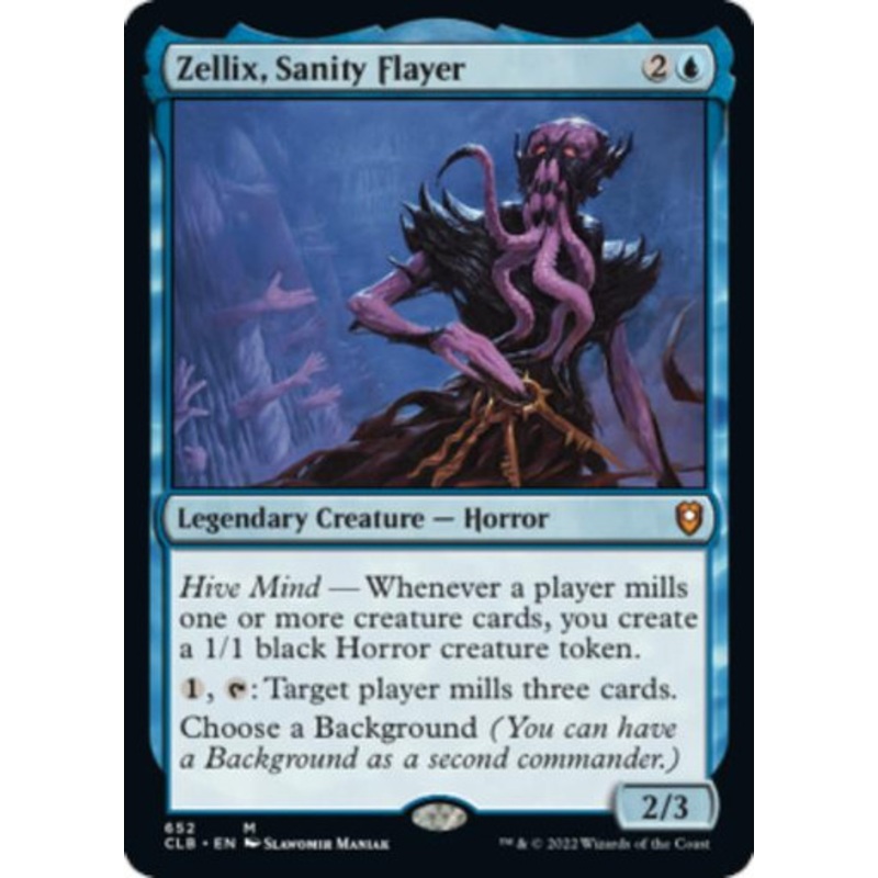 Zellix, Sanity Flayer (foil) | Commander Legends: Battle for Baldur's Gate