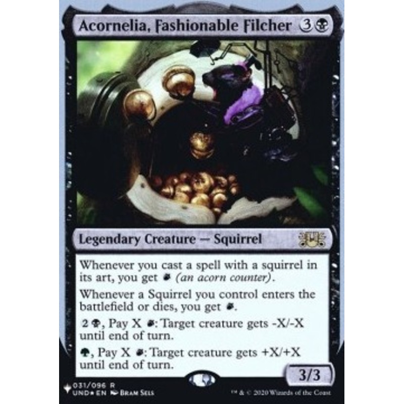 Acornelia, Fashionable Filcher (The List Reprint foil) | Unsanctioned