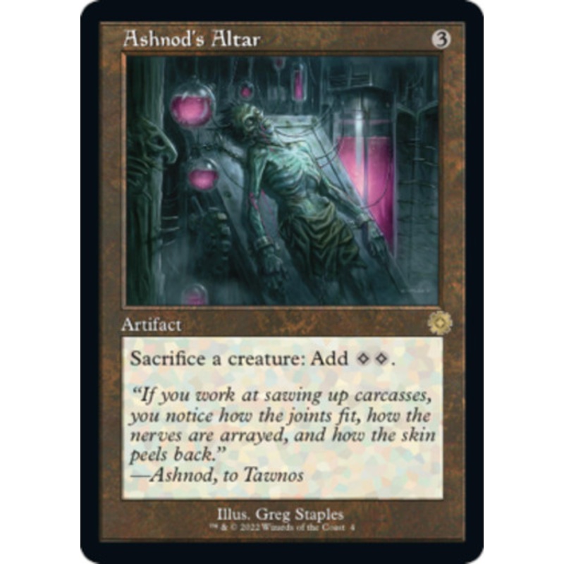 Ashnod's Altar (foil) | The Brothers' War Retro Artifacts
