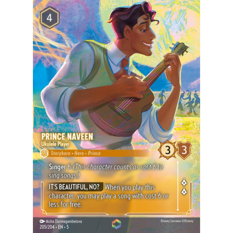 Prince Naveen - Ukulele Player (Enchanted Rare)