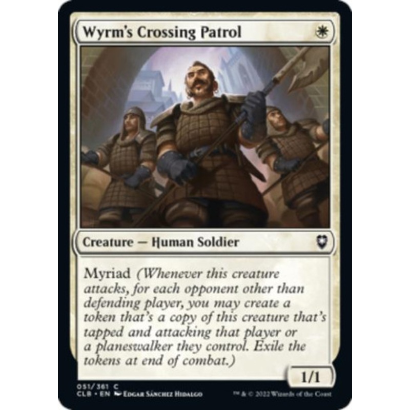 Wyrm's Crossing Patrol | Commander Legends: Battle for Baldur's Gate