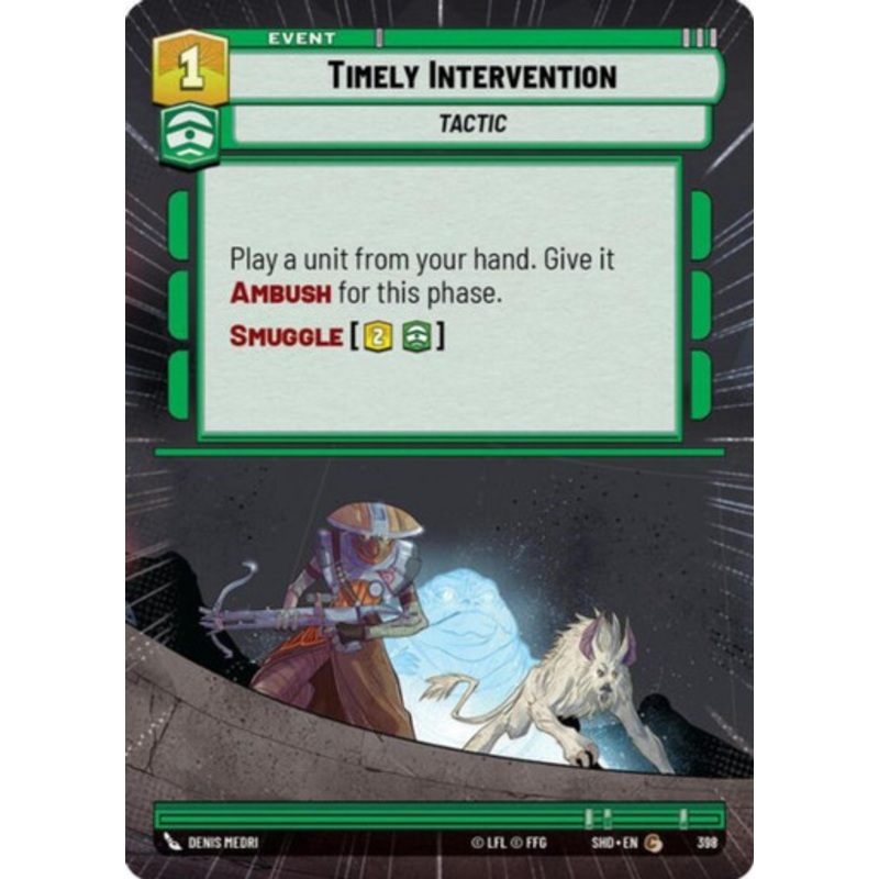 Timely Intervention (Hyperspace Frame)