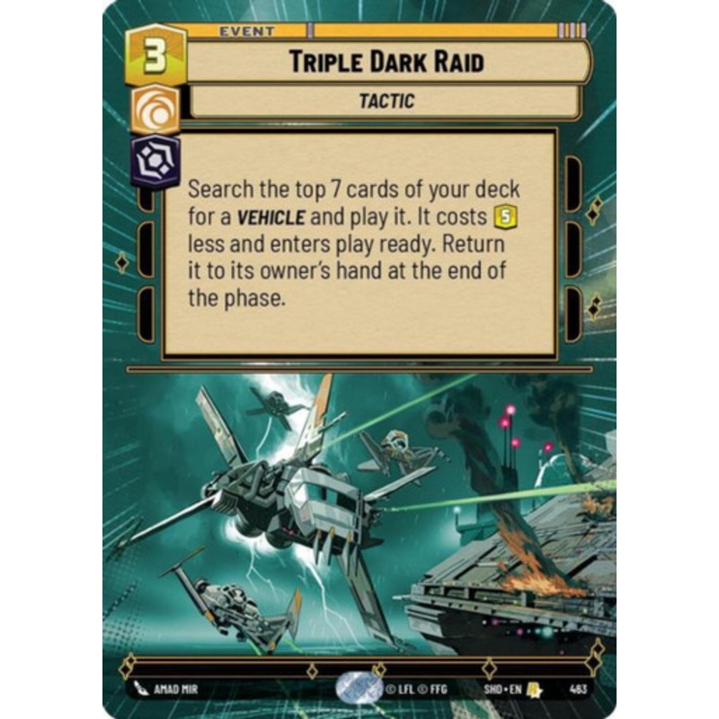 Triple Dark Raid (Hyperspace Frame)