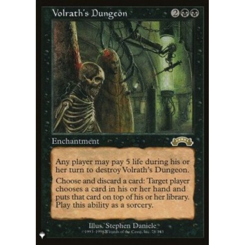 Volrath's Dungeon (The List Reprint)
