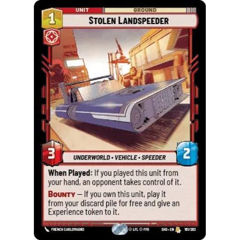 Stolen Landspeeder