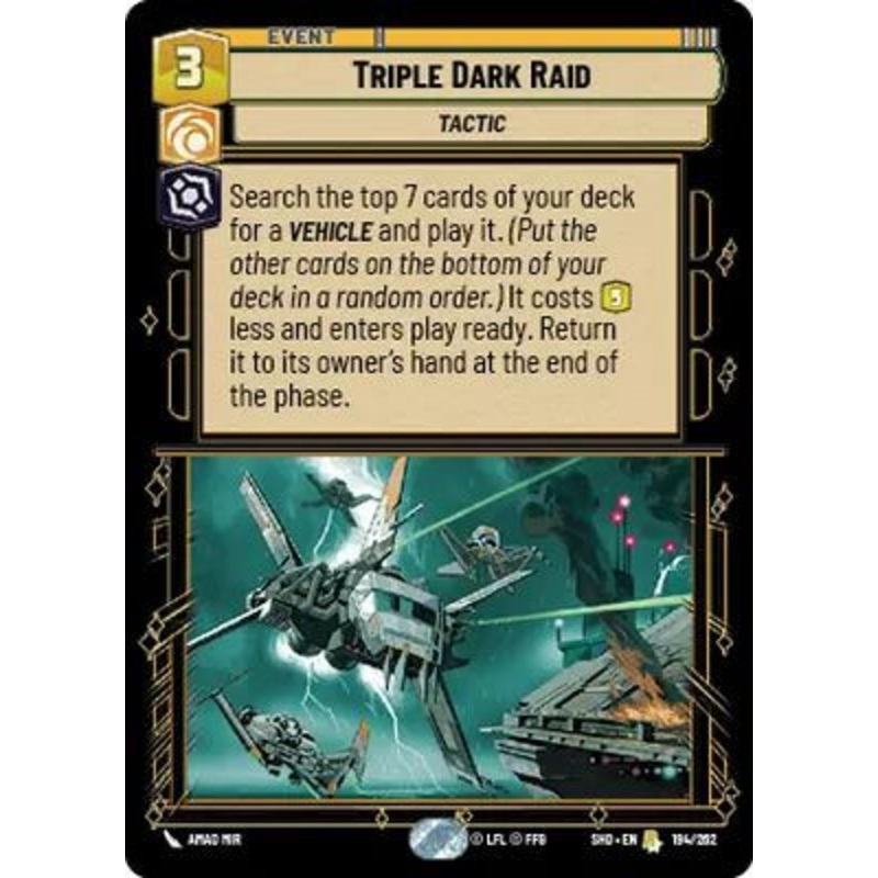 Triple Dark Raid