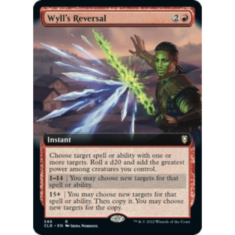 Wyll's Reversal (Extended Art) | Commander Legends: Battle for Baldur's Gate