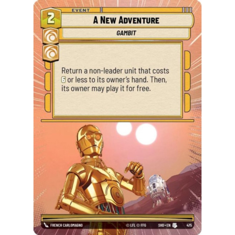 A New Adventure (Hyperspace Frame)