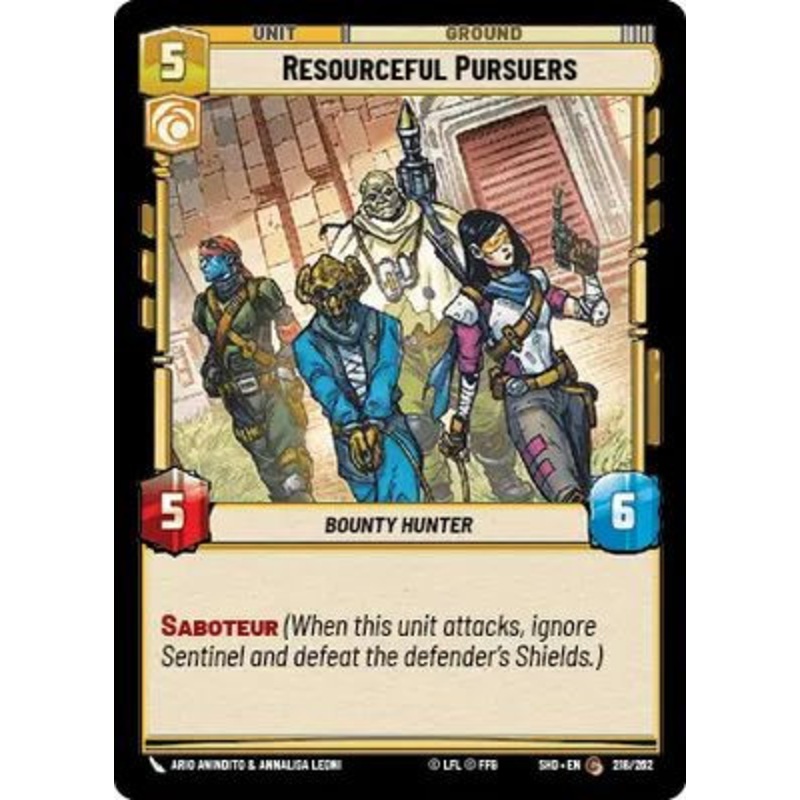 Resourceful Pursuers