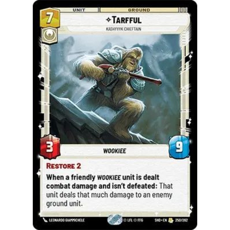 Tarfful, Kashyyyk Chieftain