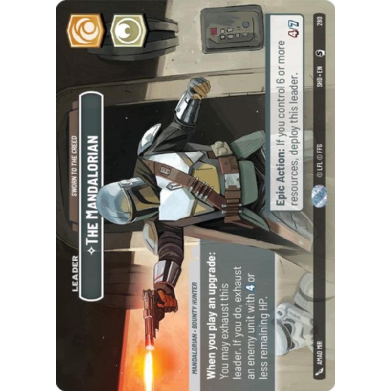 The Mandalorian, Sworn To The Creed (Showcase Frame)