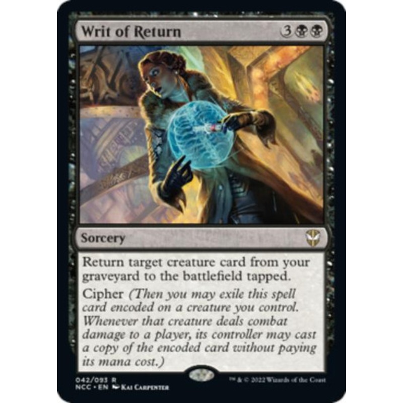 Writ of Return