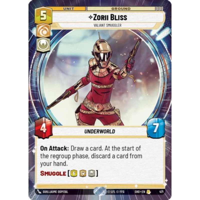 Zorii Bliss, Valiant Smuggler (Hyperspace Frame)