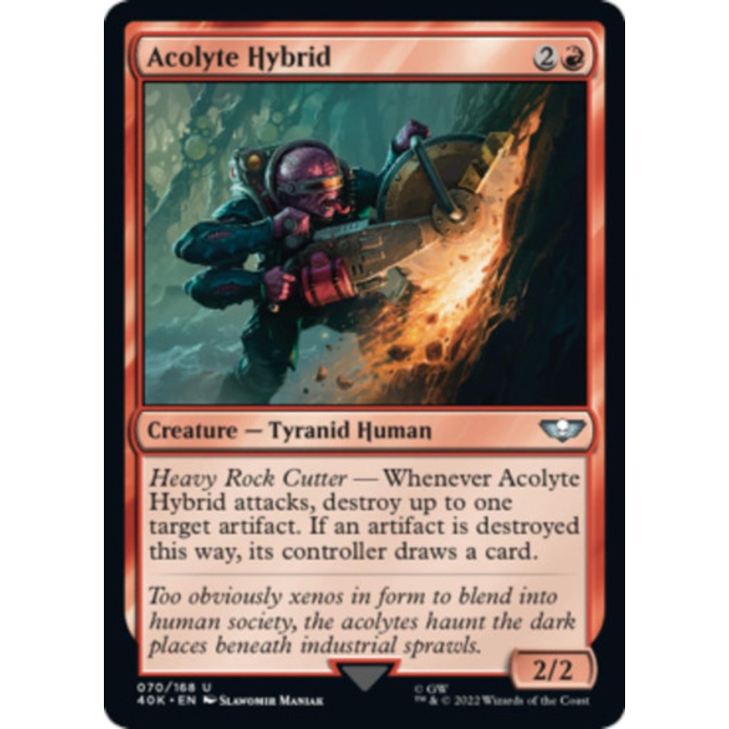 Acolyte Hybrid (Surge Foil) | Universes Beyond: Warhammer 40000
