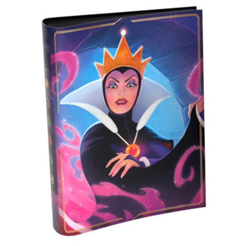 *DAMAGED* Disney Lorcana: The First Chapter Card Portfolio - The Evil Queen
