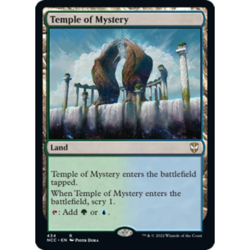 Temple of Mystery | Streets of New Capenna Commander