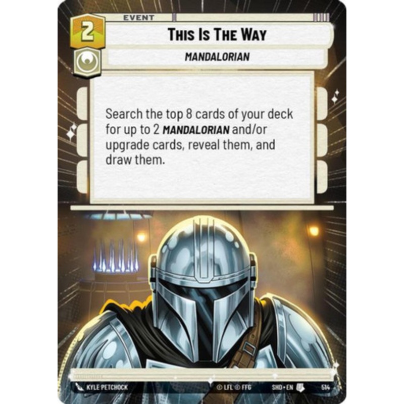 This Is The Way (Hyperspace Frame)
