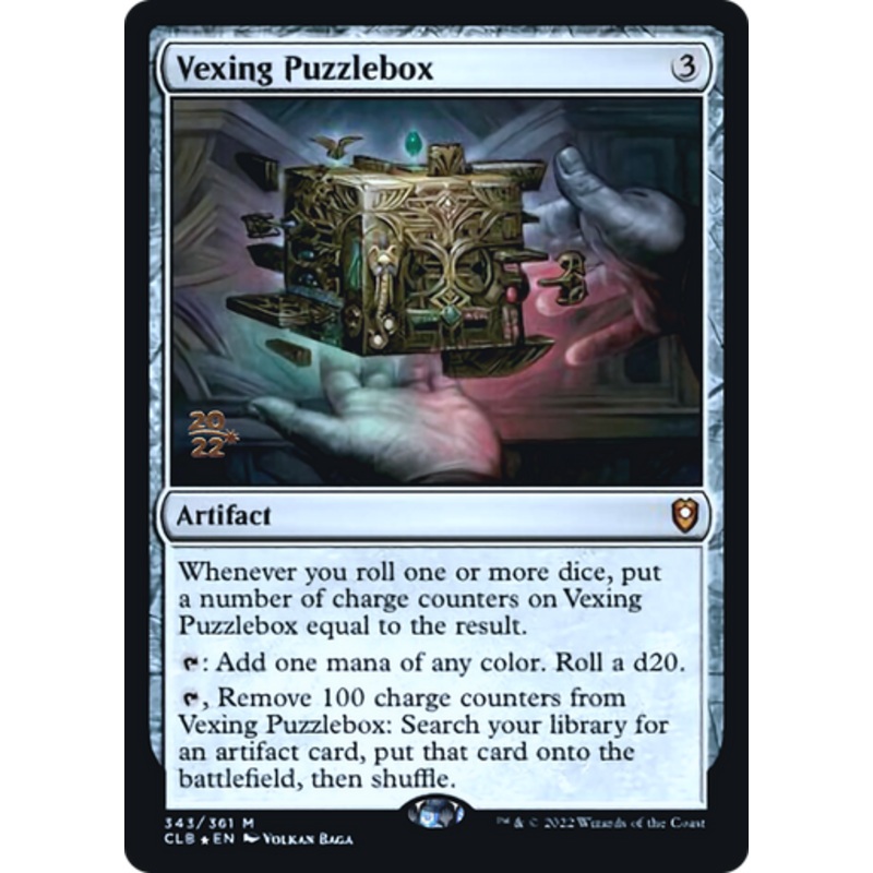 Vexing Puzzlebox (Prerelease foil) | Commander Legends: Battle for Baldur's Gate