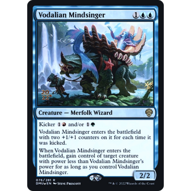 Vodalian Mindsinger (Prerelease foil) | Dominaria United