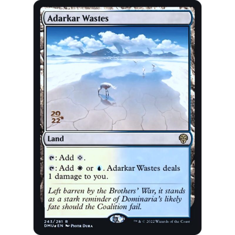 Adarkar Wastes (Prerelease foil) | Dominaria United