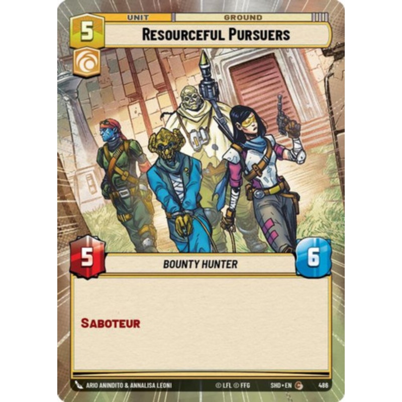 Resourceful Pursuers (Hyperspace Frame)