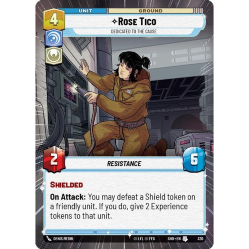 Rose Tico, Dedicated to the Casue (Hyperspace Frame)