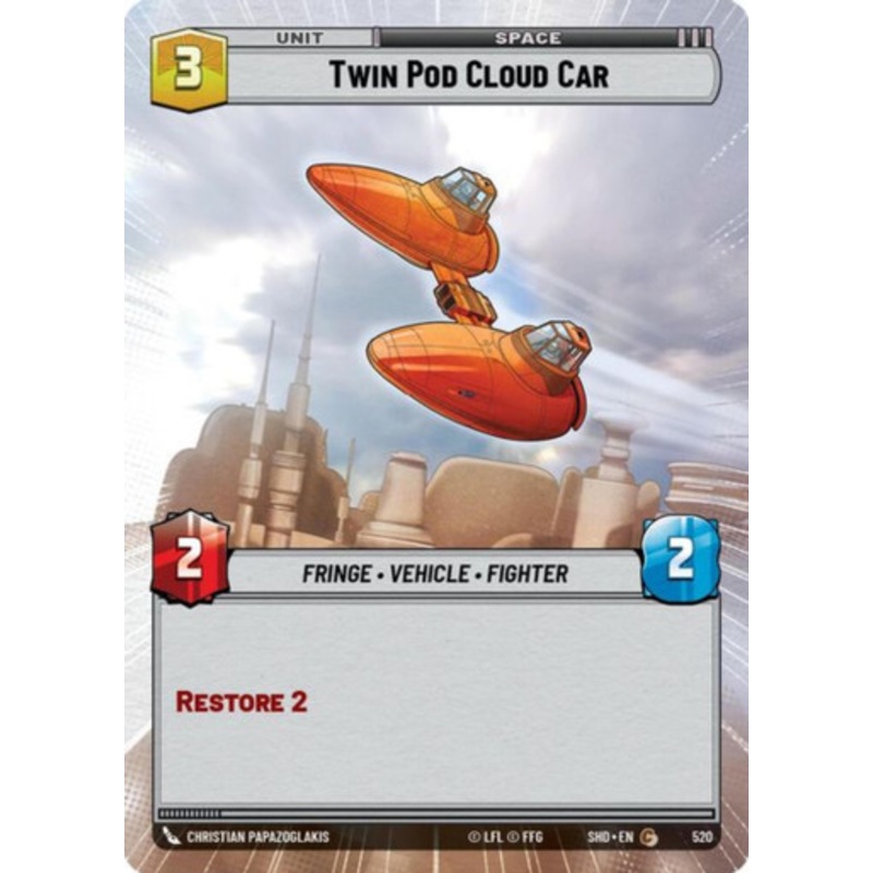 Twin Pod Cloud Car (Hyperspace Frame)