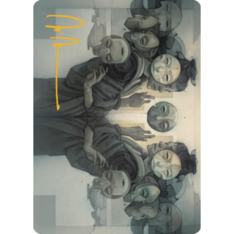 Vesuvan Duplimancy (#19) Art Card (Gold Stamped) | Dominaria United