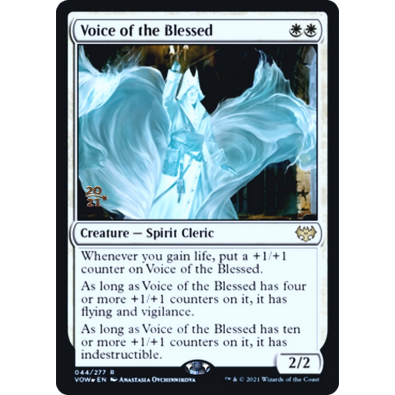 Voice of the Blessed (Prerelease foil) | Innistrad: Crimson Vow
