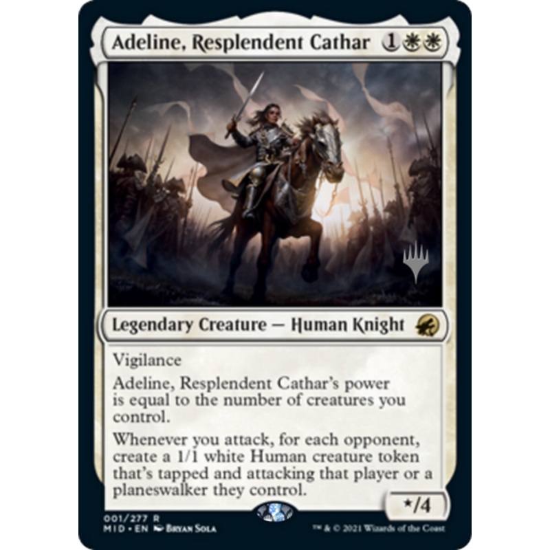 Adeline, Resplendent Cathar (Promo Pack non-foil) | Innistrad: Midnight Hunt
