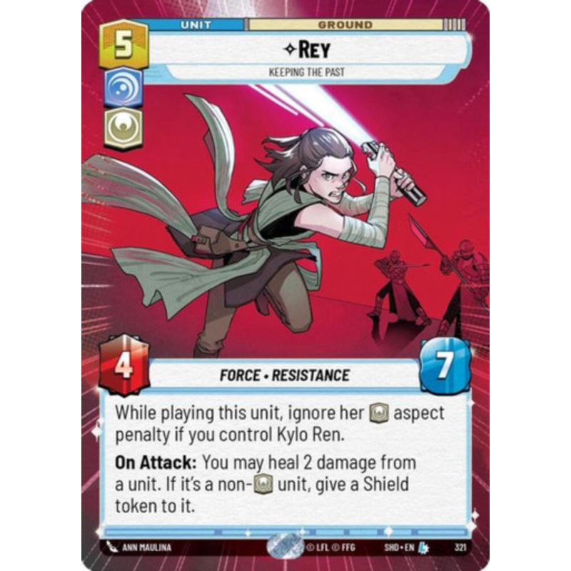 Rey, Keeping the Past (Hyperspace Foil)