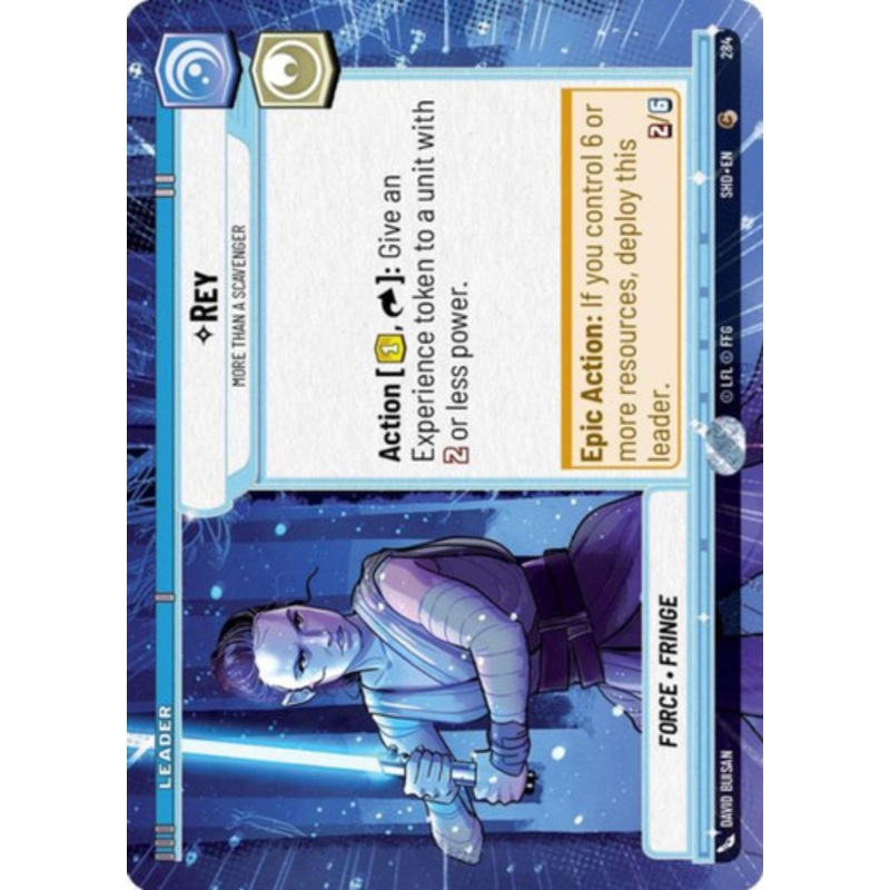 Rey, More Than a Scavenger (Hyperspace Frame)