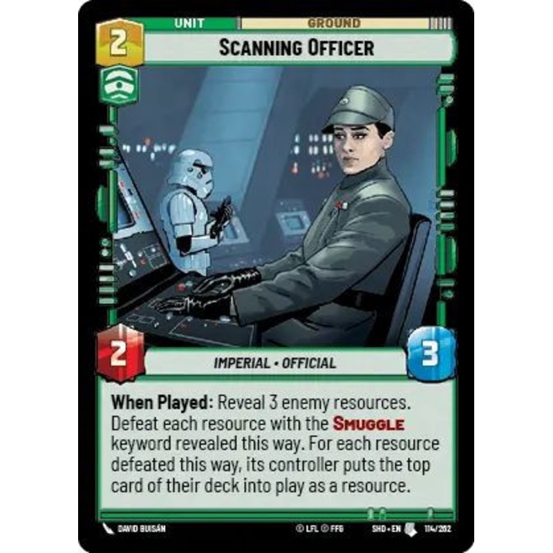 Scanning Officer