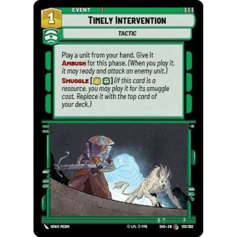 Timely Intervention